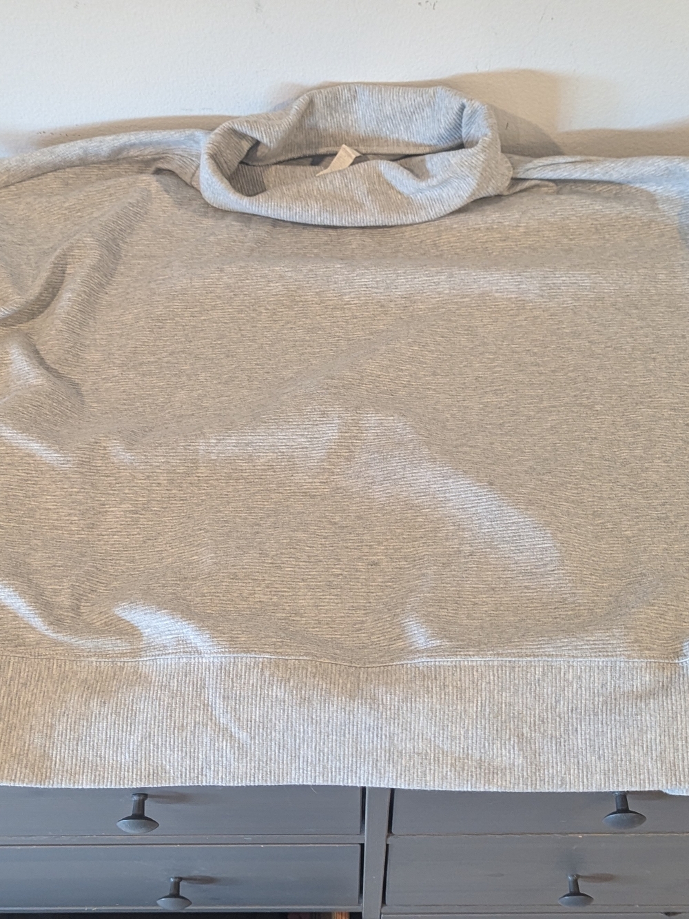 Zella Women's Light Gray Turtleneck Sweater